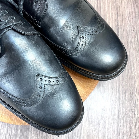 Cole Haan Black Leather Wingtip Oxfords main image 6